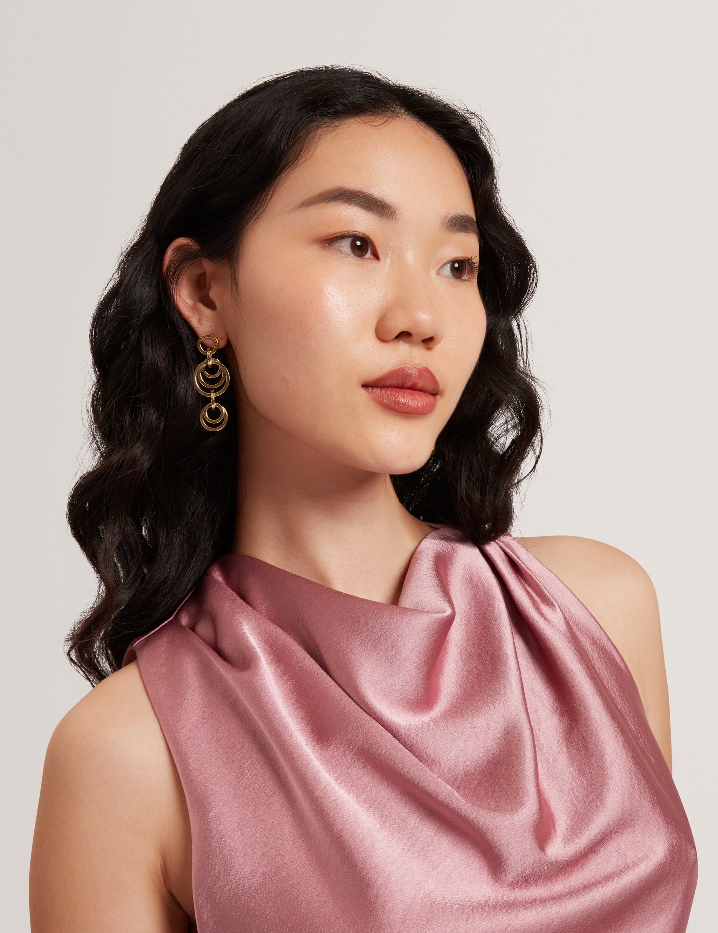 ZEPHA: Drape Halter Neck Top