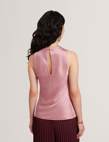 ZEPHA: Drape Halter Neck Top