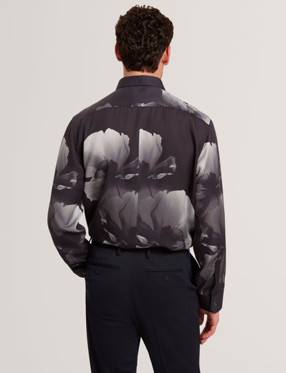 AMUND: LS Regular Fit Placement Floral