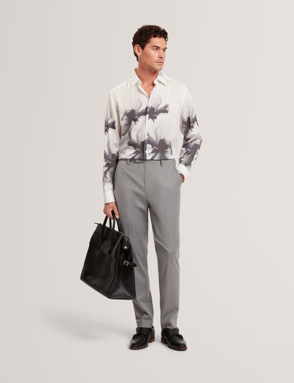 AMUND: LS Regular Fit Placement Floral
