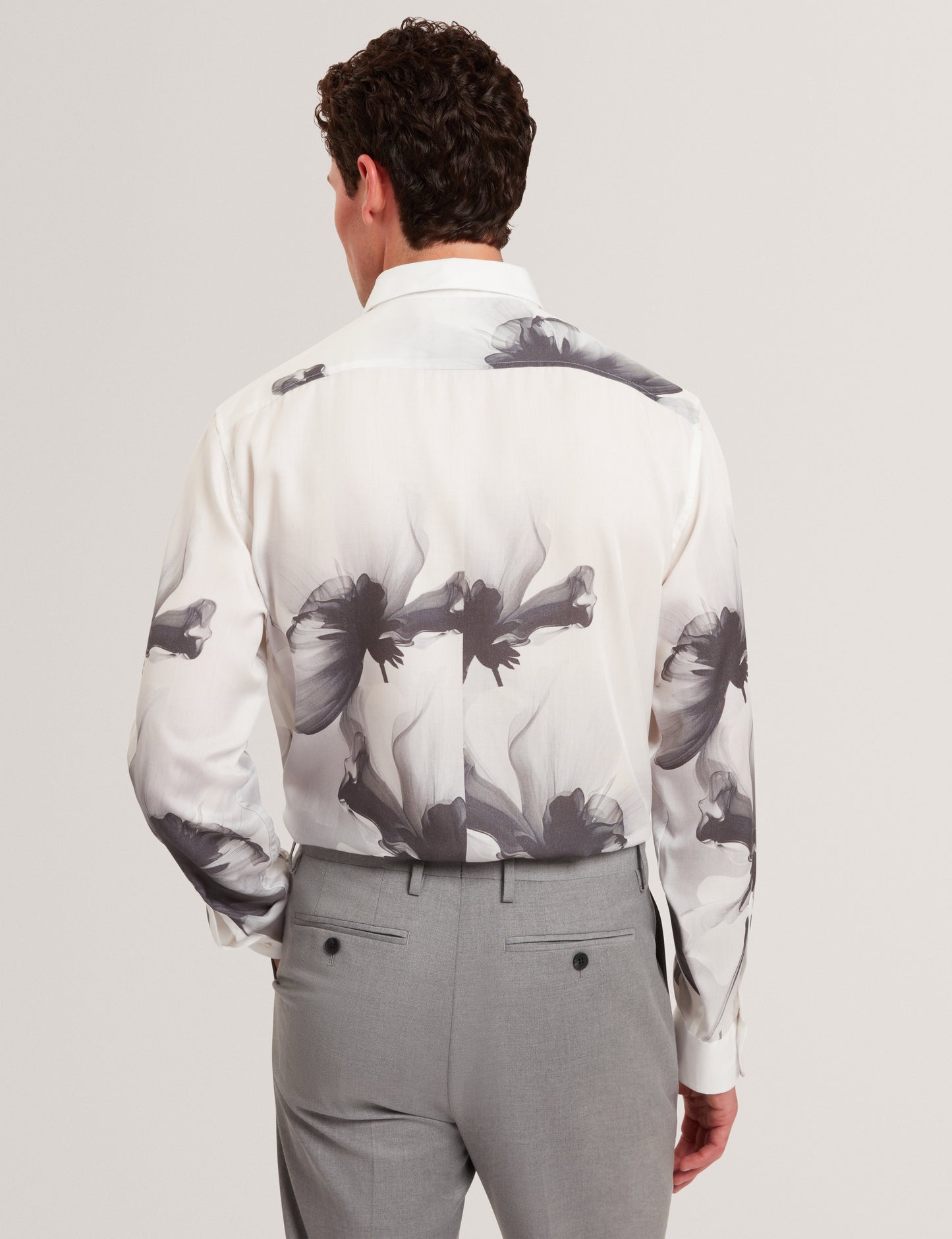 AMUND: LS Regular Fit Placement Floral