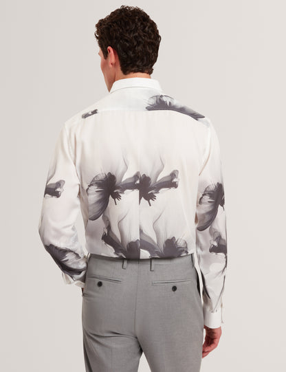 AMUND: LS Regular Fit Placement Floral