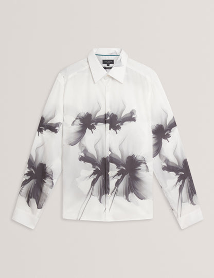 AMUND: LS Regular Fit Placement Floral