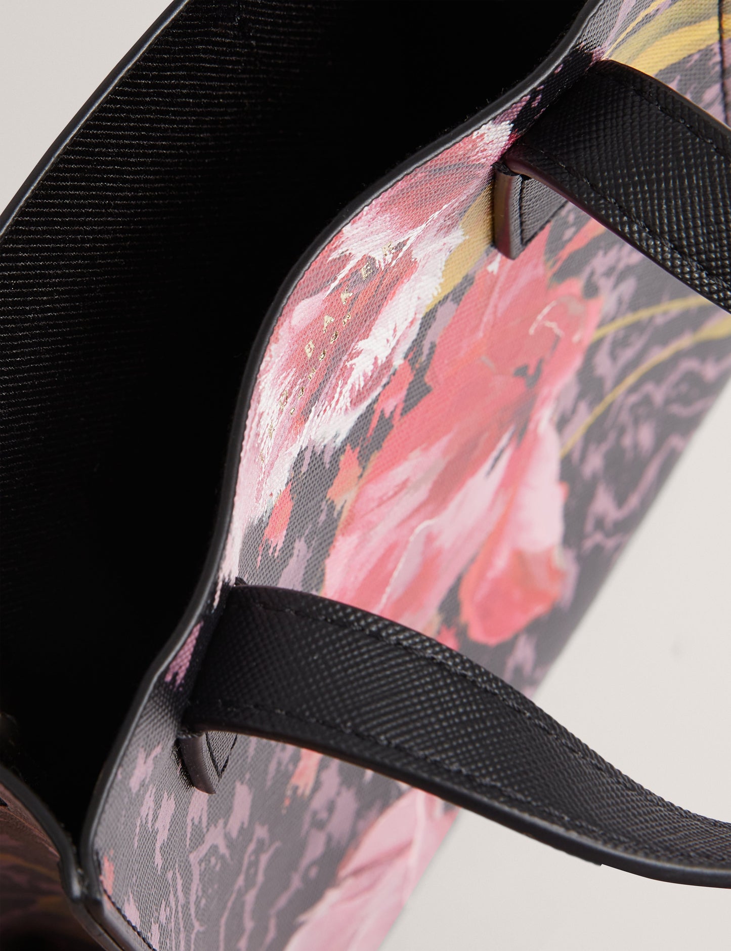 TALURA: Floral Printed Mini Icon Bag