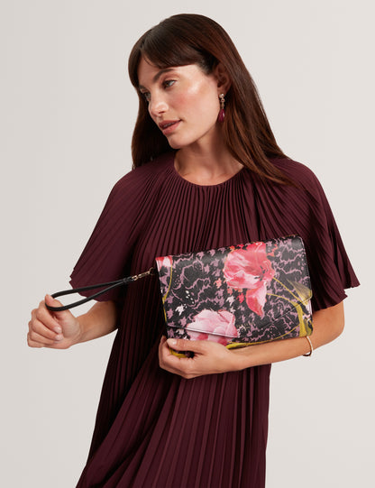 TARLLA: Floral Printed Icon Pouch