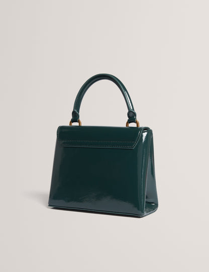 ROSEAU: Rose Detail Mini Crinkle Bag