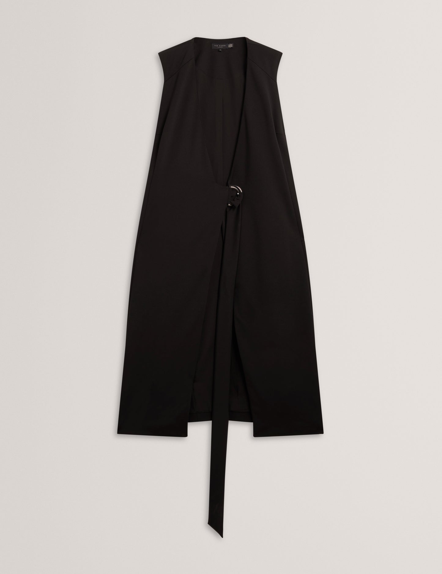 INDRIB: Tailored Wrap Midi Dress