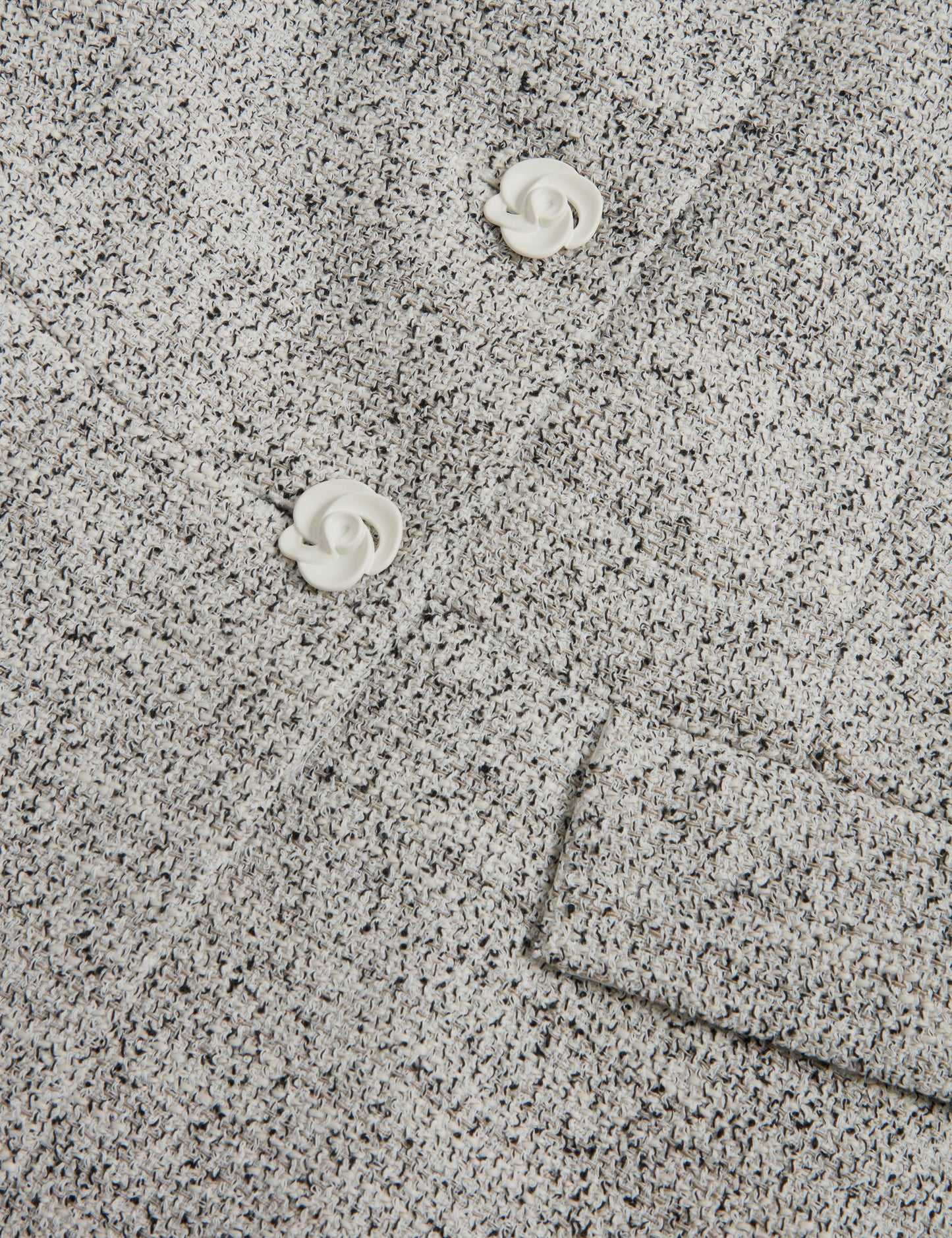 EKAAW: Tailored Boucle Fitted Waistcoat