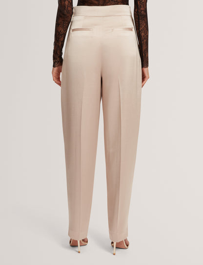 CHIIRA: Barrel Leg Trouser