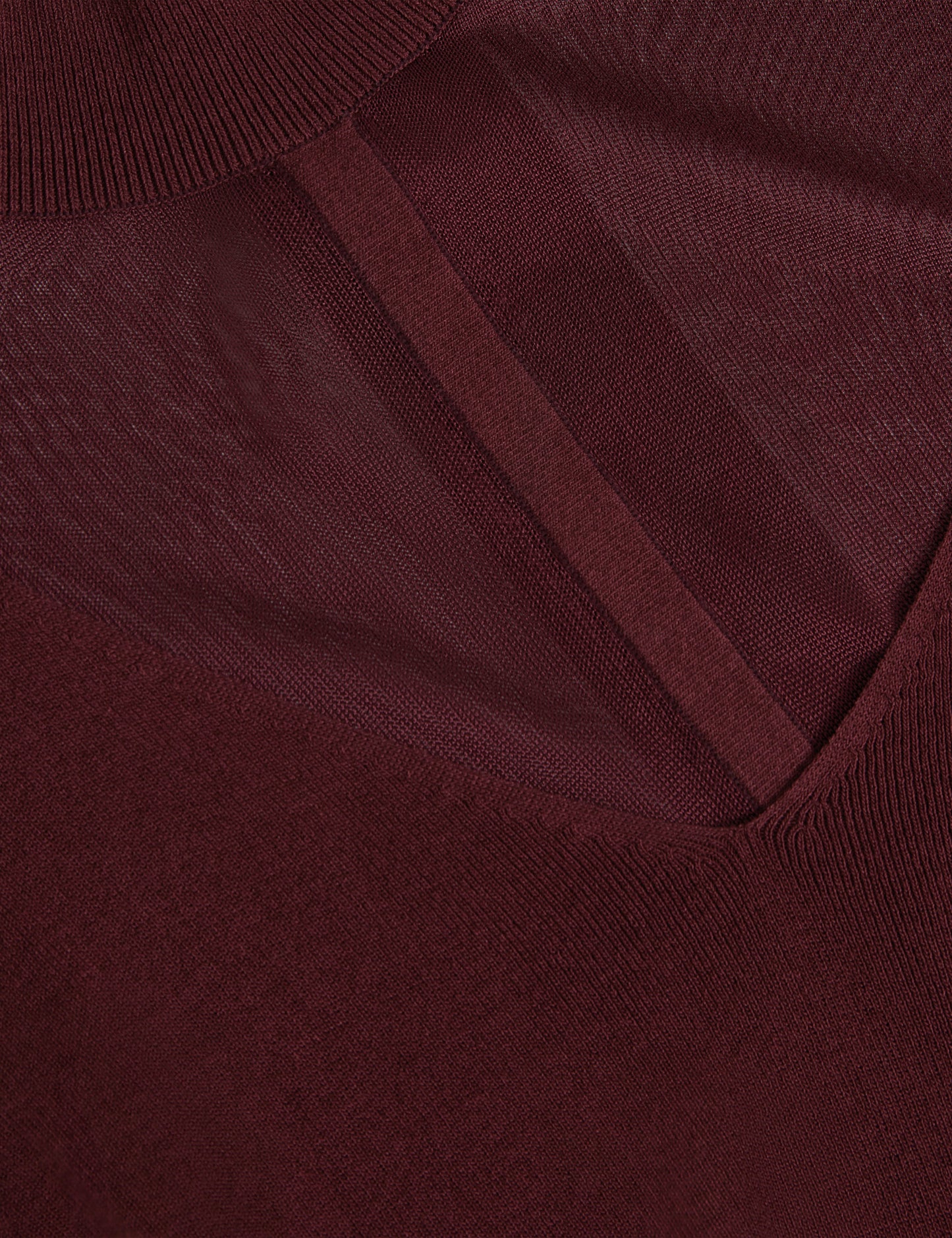 IBISSA: Knitted Top with Sheer Detailing