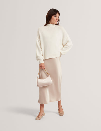 HARISA: 2 in 1 Knitted Jumper With Slip Dress