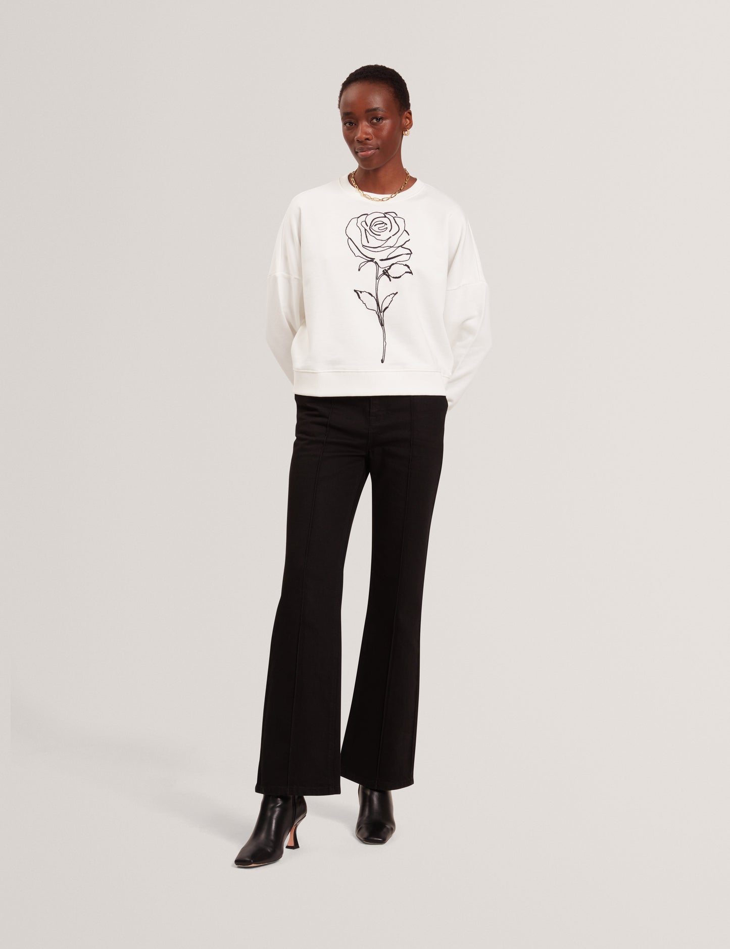 MARSSIA: Printed Sweatshirt