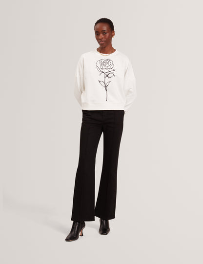 MARSSIA: Printed Sweatshirt