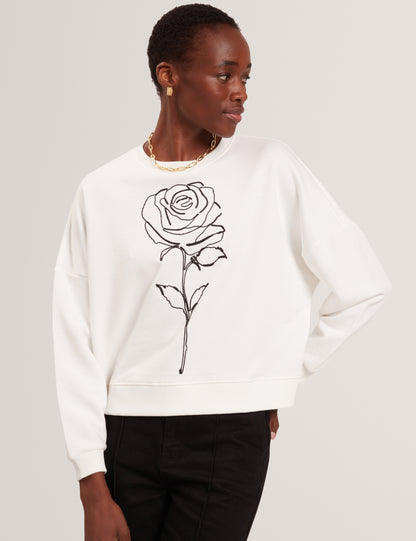 MARSSIA: Printed Sweatshirt