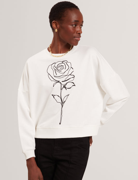 MARSSIA: Printed Sweatshirt