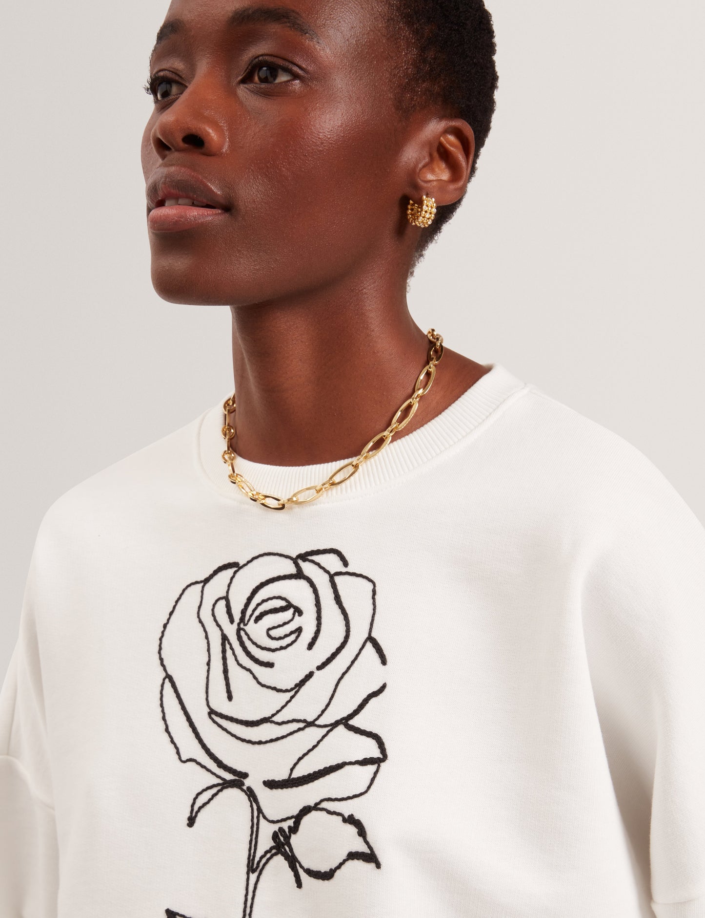 MARSSIA: Printed Sweatshirt