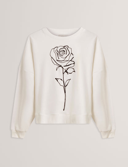 MARSSIA: Printed Sweatshirt