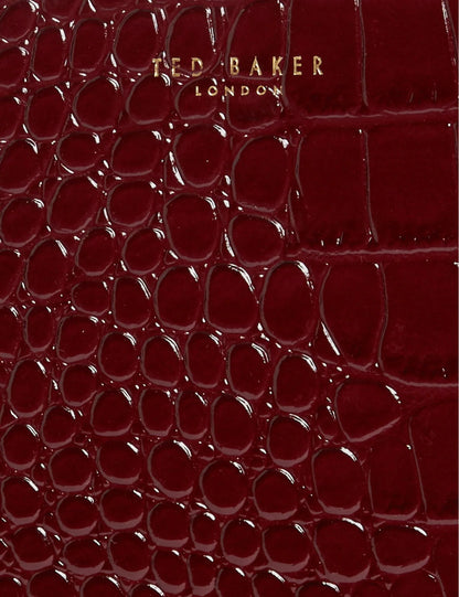 WENONAA: Croc Effect Small Icon Bag