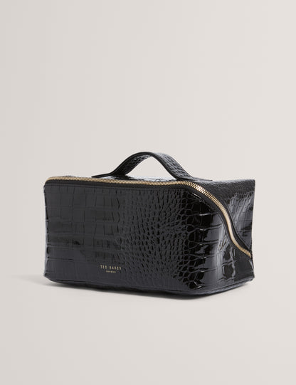 Women's VIEDA-Croc Effect Small Makeup Bag