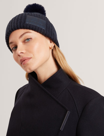 SERSHII: Colourblock Bobble Hat