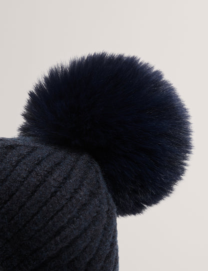 SERSHII: Colourblock Bobble Hat
