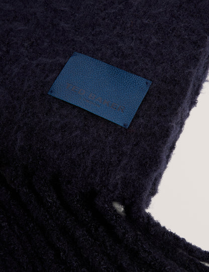 SERSHAA: Wool Blend Skinny Scarf