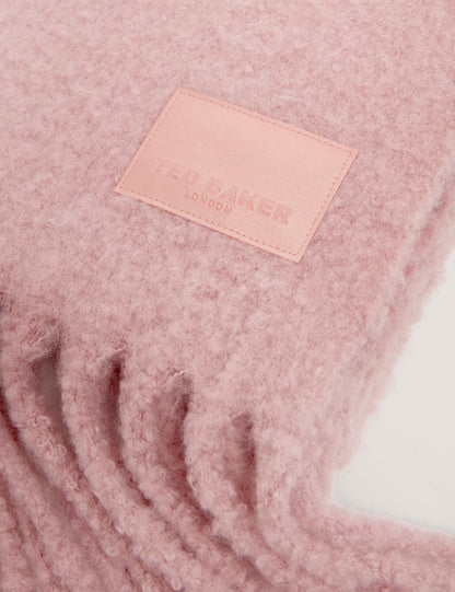 SERSHAA: Wool Blend Skinny Scarf