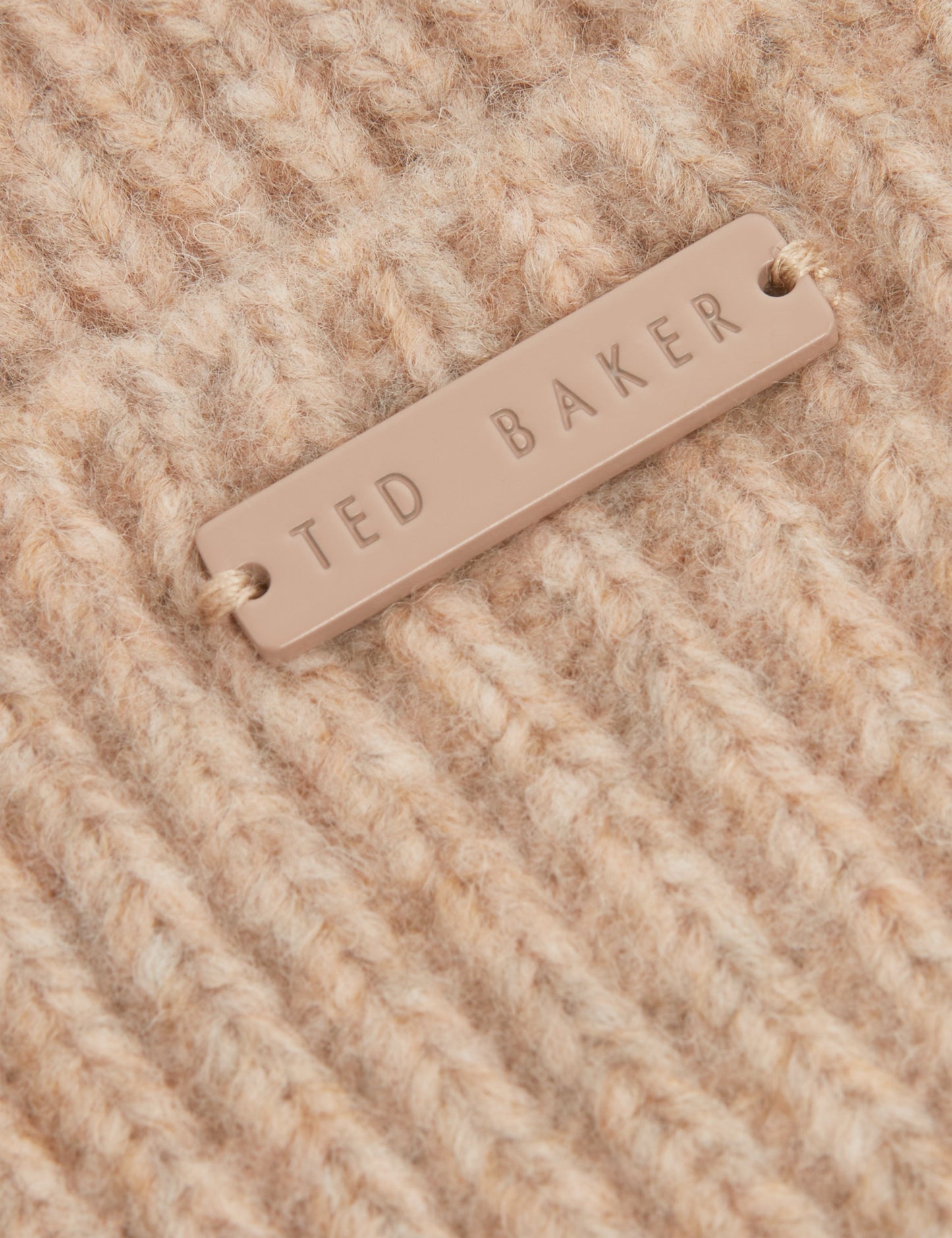 LIDIAAS: Knitted Ribbed Beanie Hat