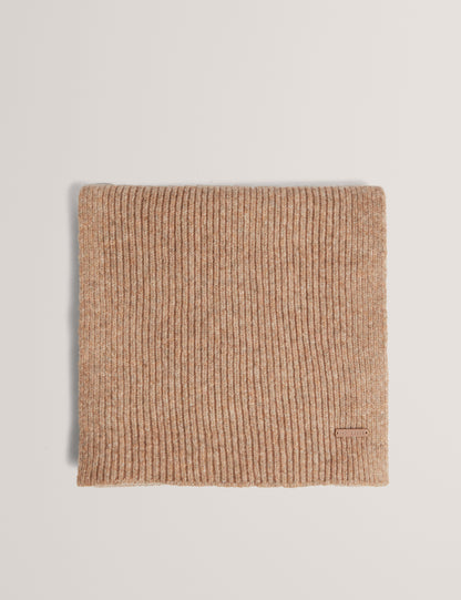 LIDIIES: Knitted Ribbed Scarf