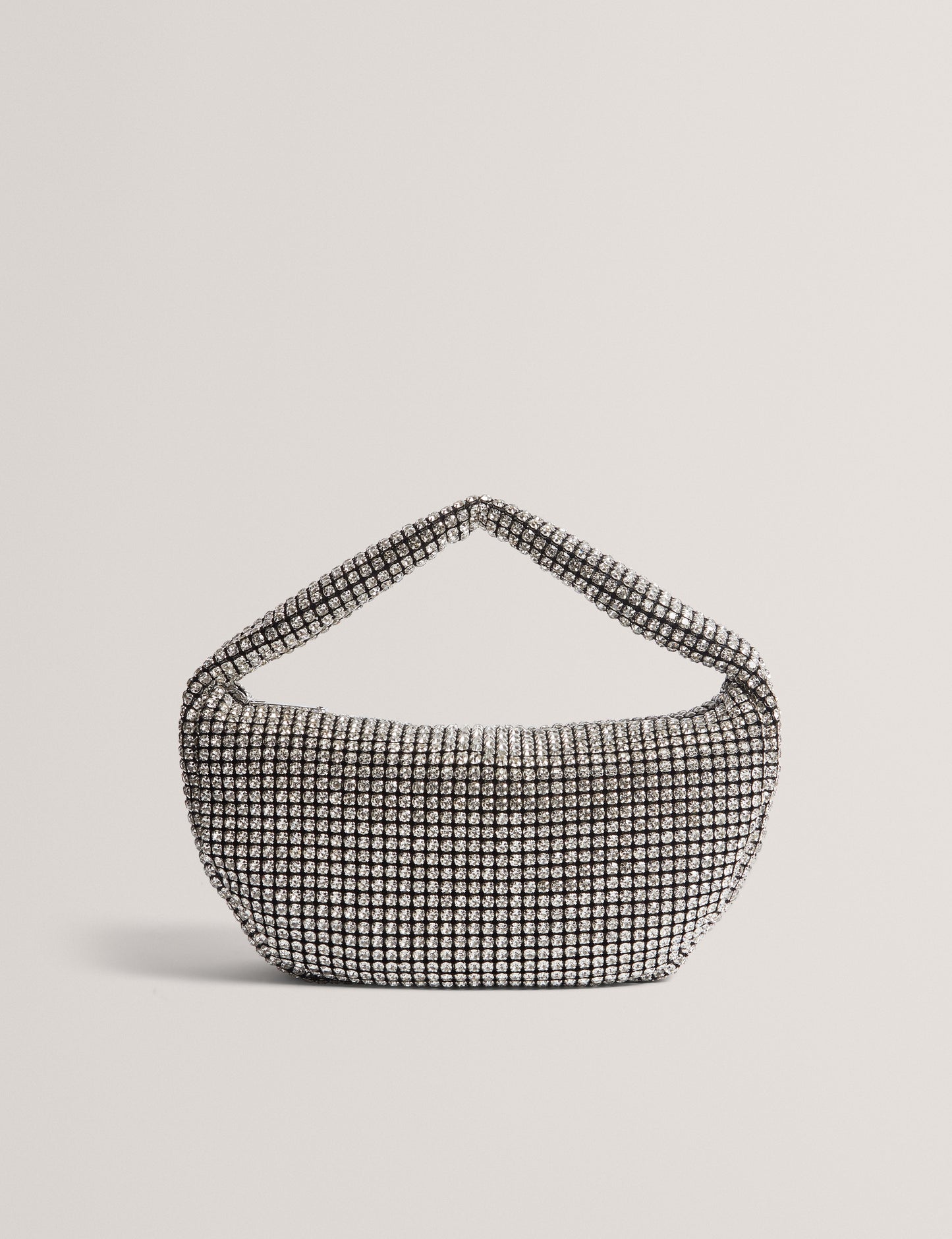 CRYSTIZ: Medium Crystal Slouchy Hobo Bag