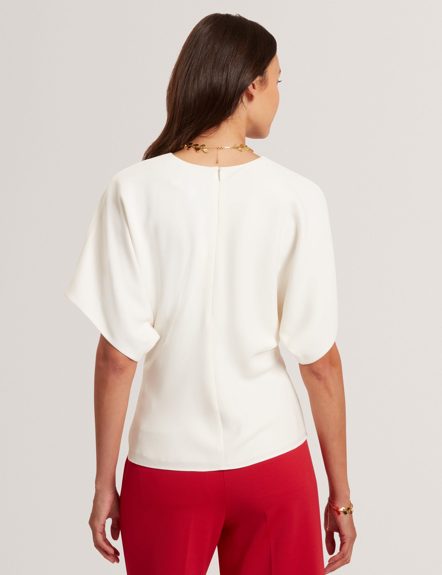 MARADAM: Slouch Sleeve Waisted Top