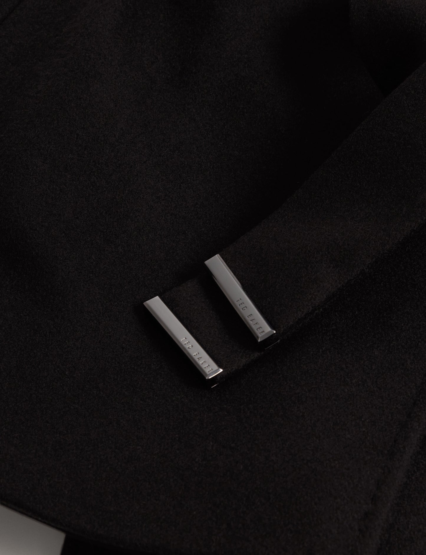 ROSESS: Short Belted Wool Wrap Coat
