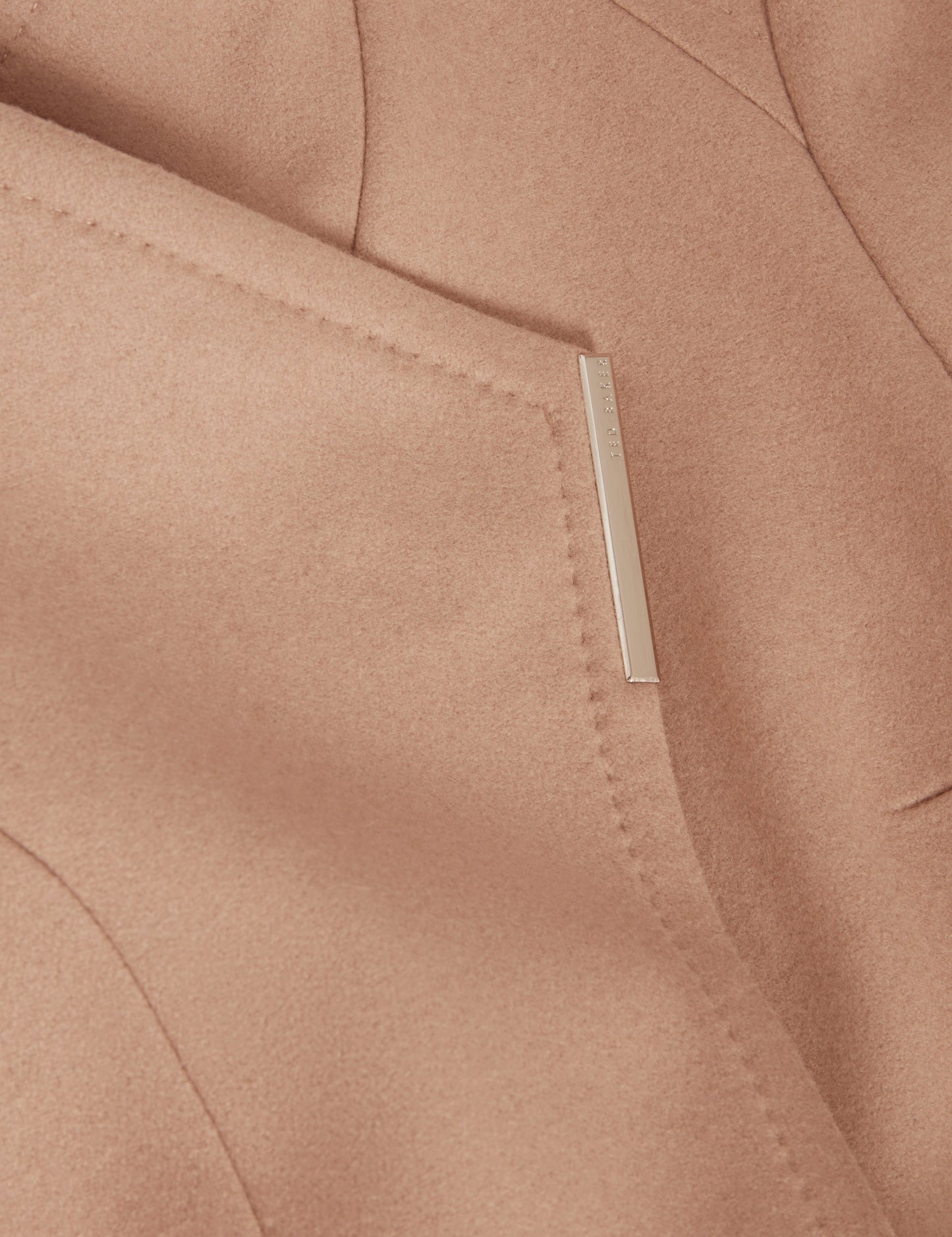 ROSESS: Short Belted Wool Wrap Coat
