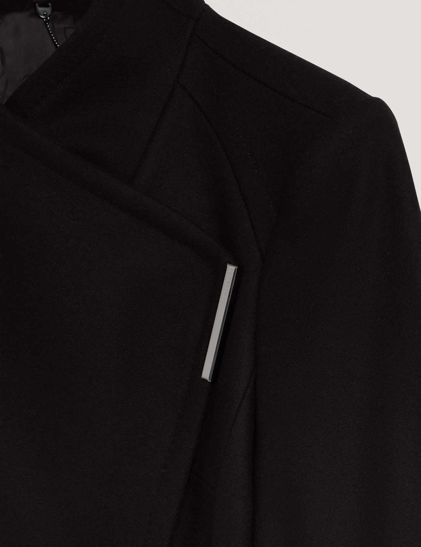 ROSE: Mid Length Belted Wool Wrap Coat