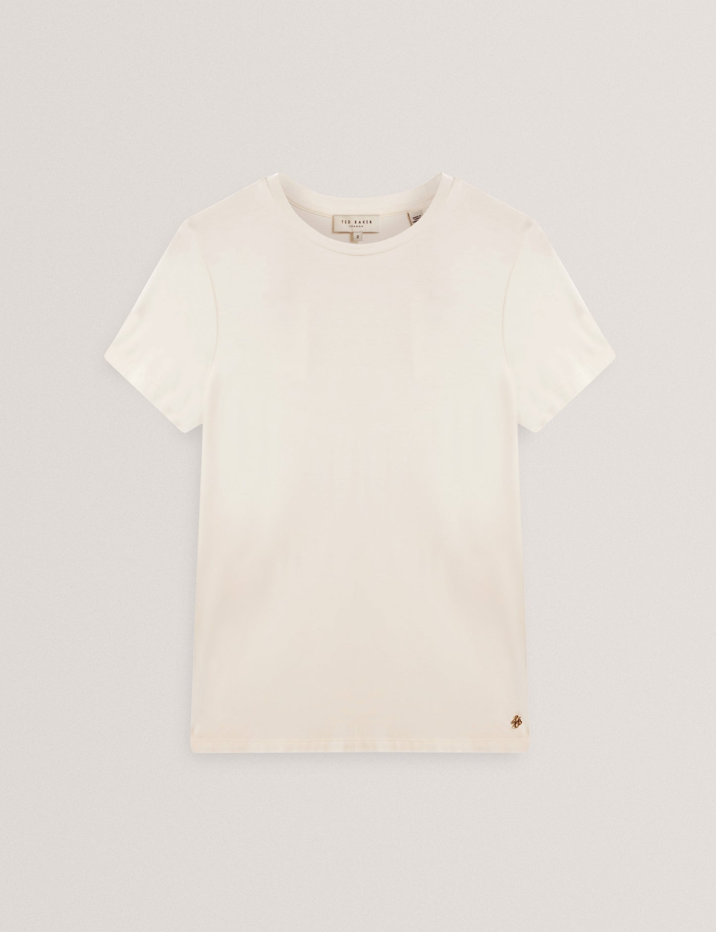 LARNAA: Short Sleeve Fitted Tee