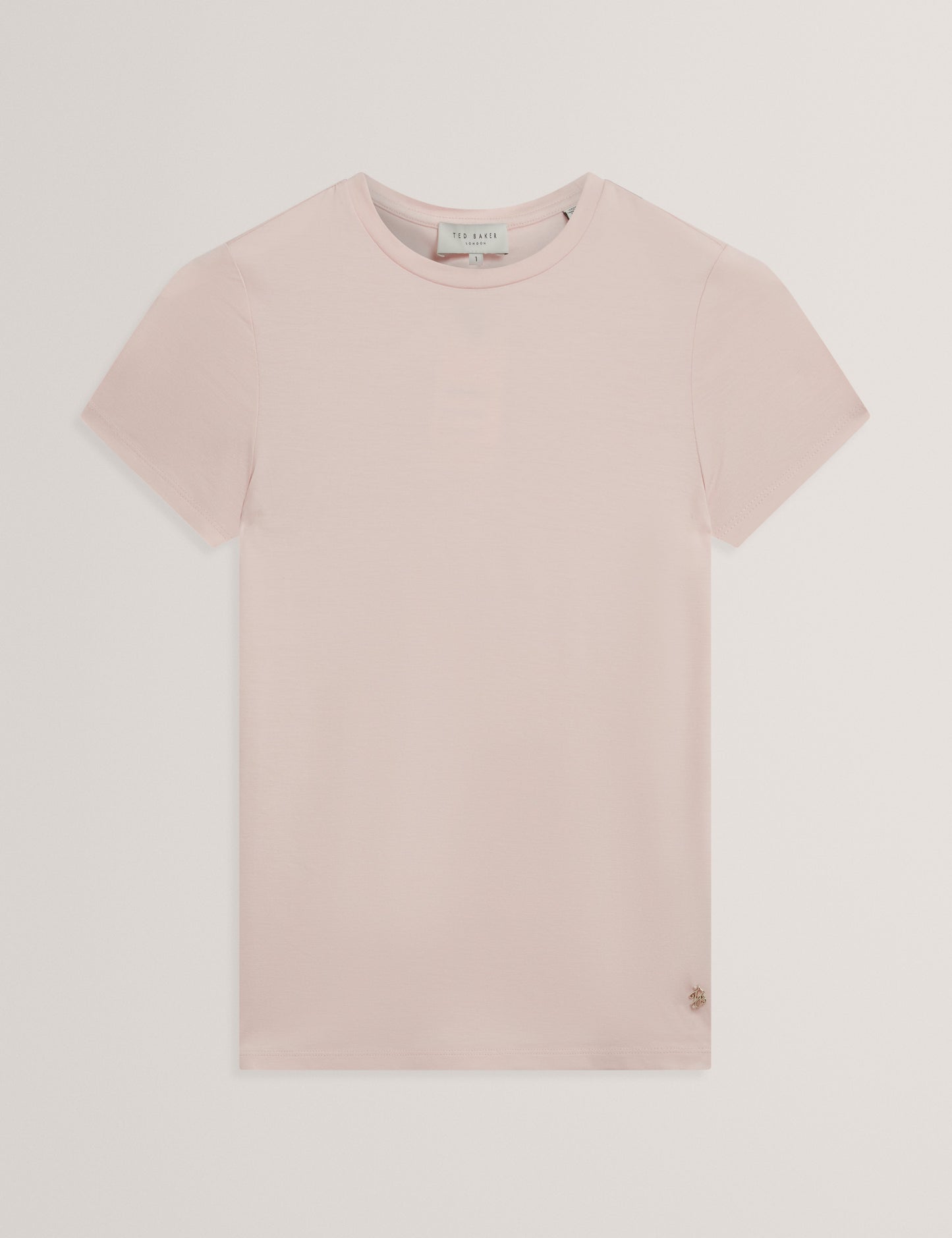 LARNAA: Short Sleeve Fitted Tee