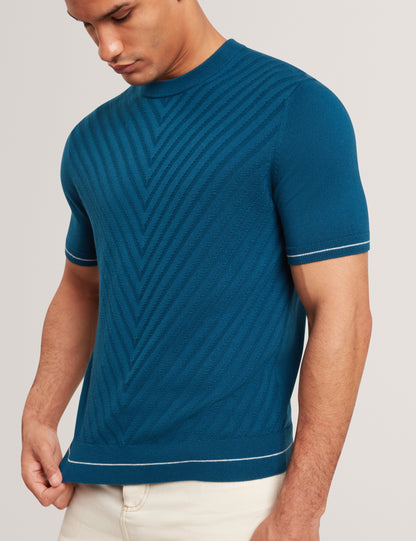 CANON: Chevron Stitch T-Shirt