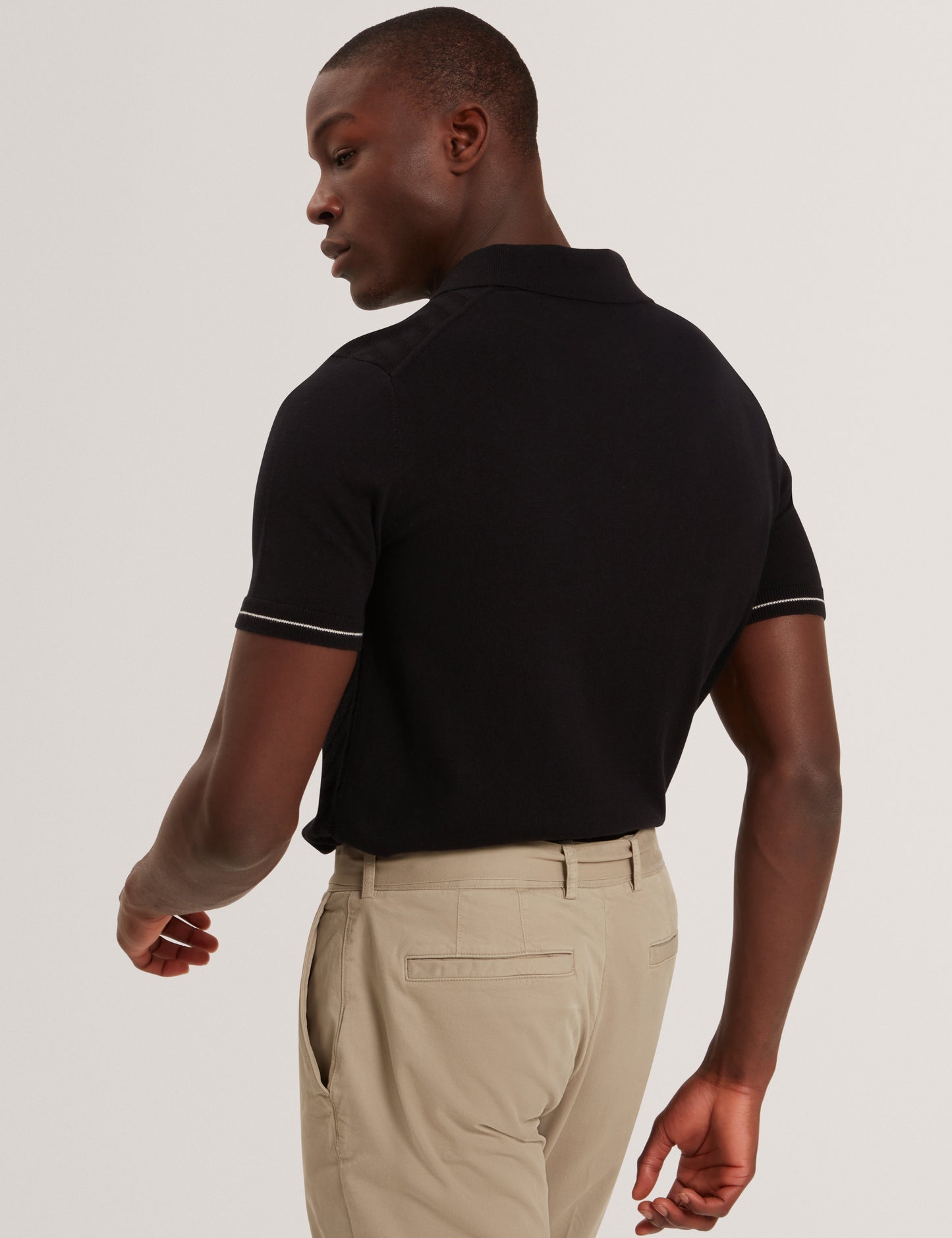 CHAPAL: Chevron Stitch Polo