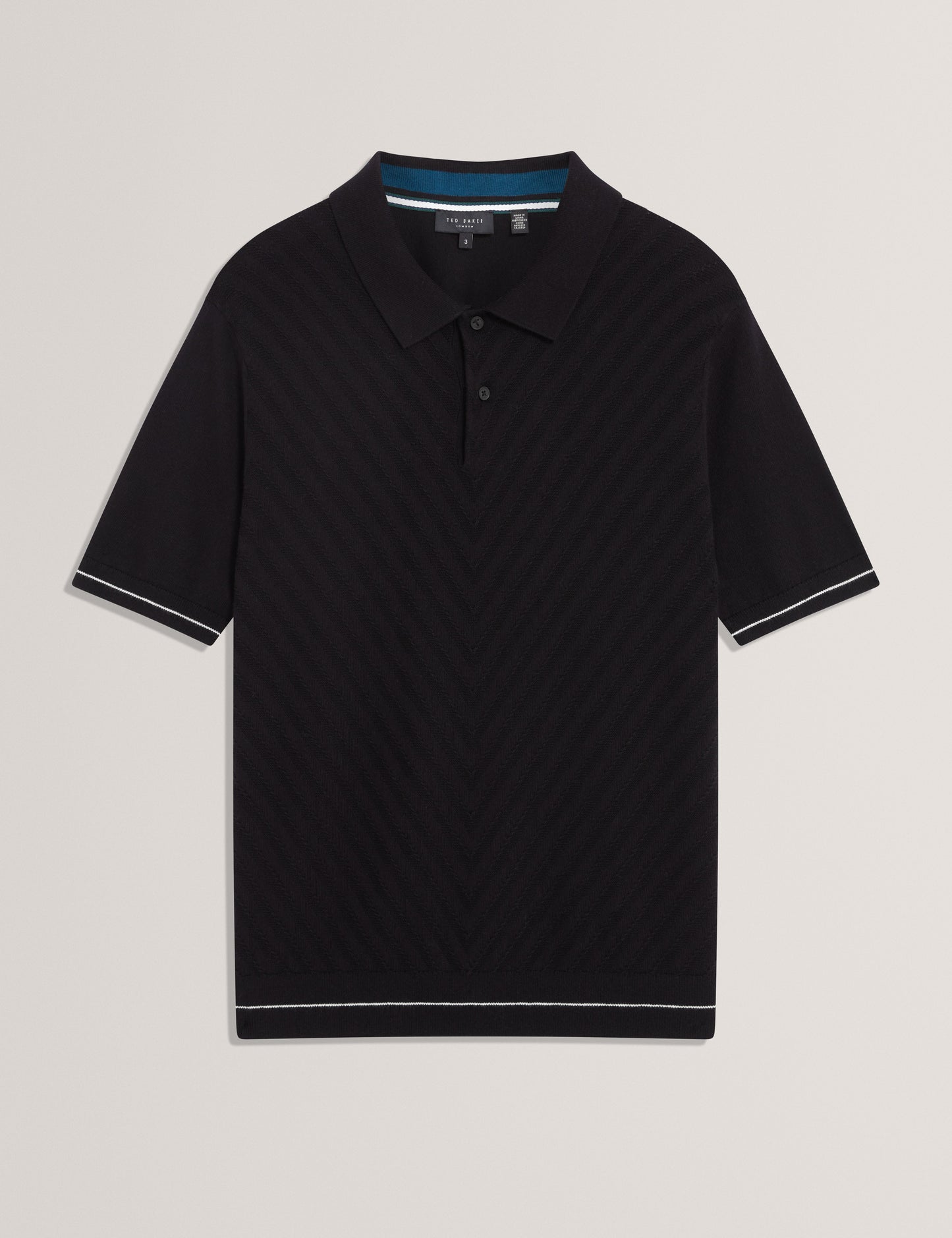 CHAPAL: Chevron Stitch Polo