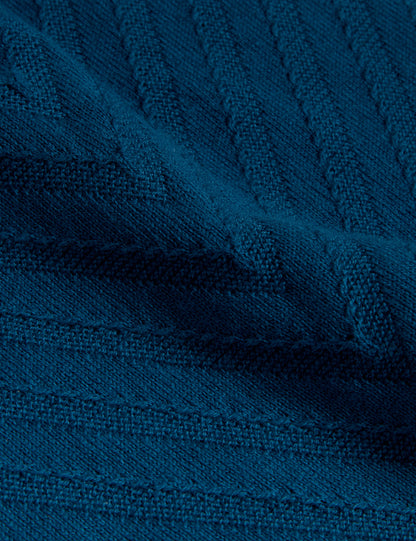 CHAPAL: Chevron Stitch Polo