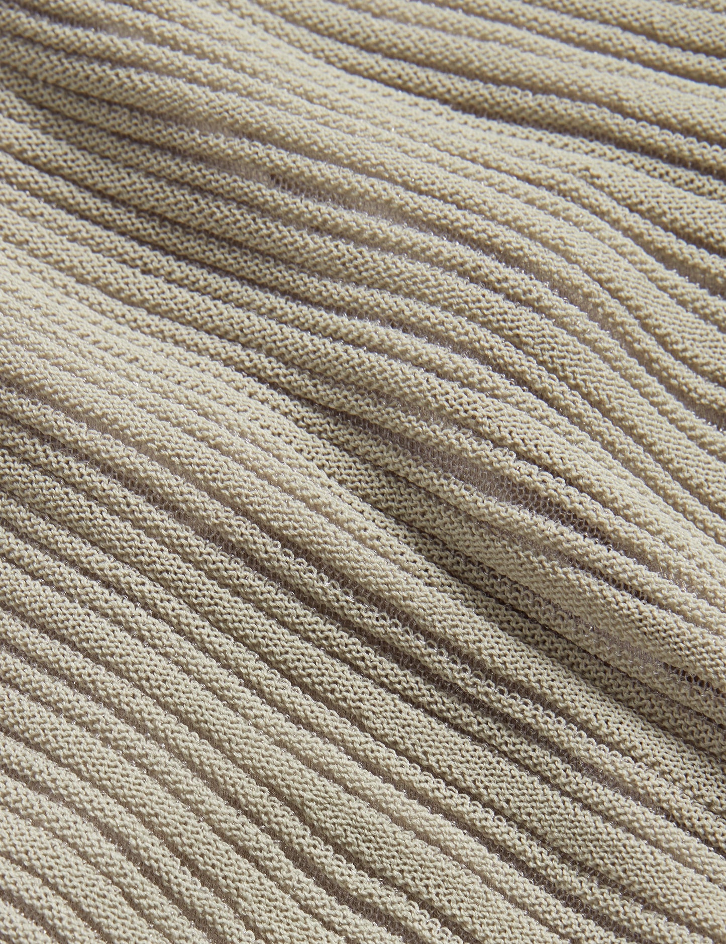 CEYLOAA: Long Sleeve Sheer Detail Knit Top