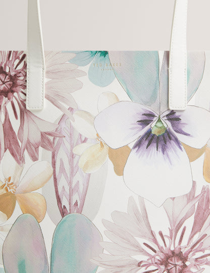 HALEEN: Petal Print Extra Large Icon Bag