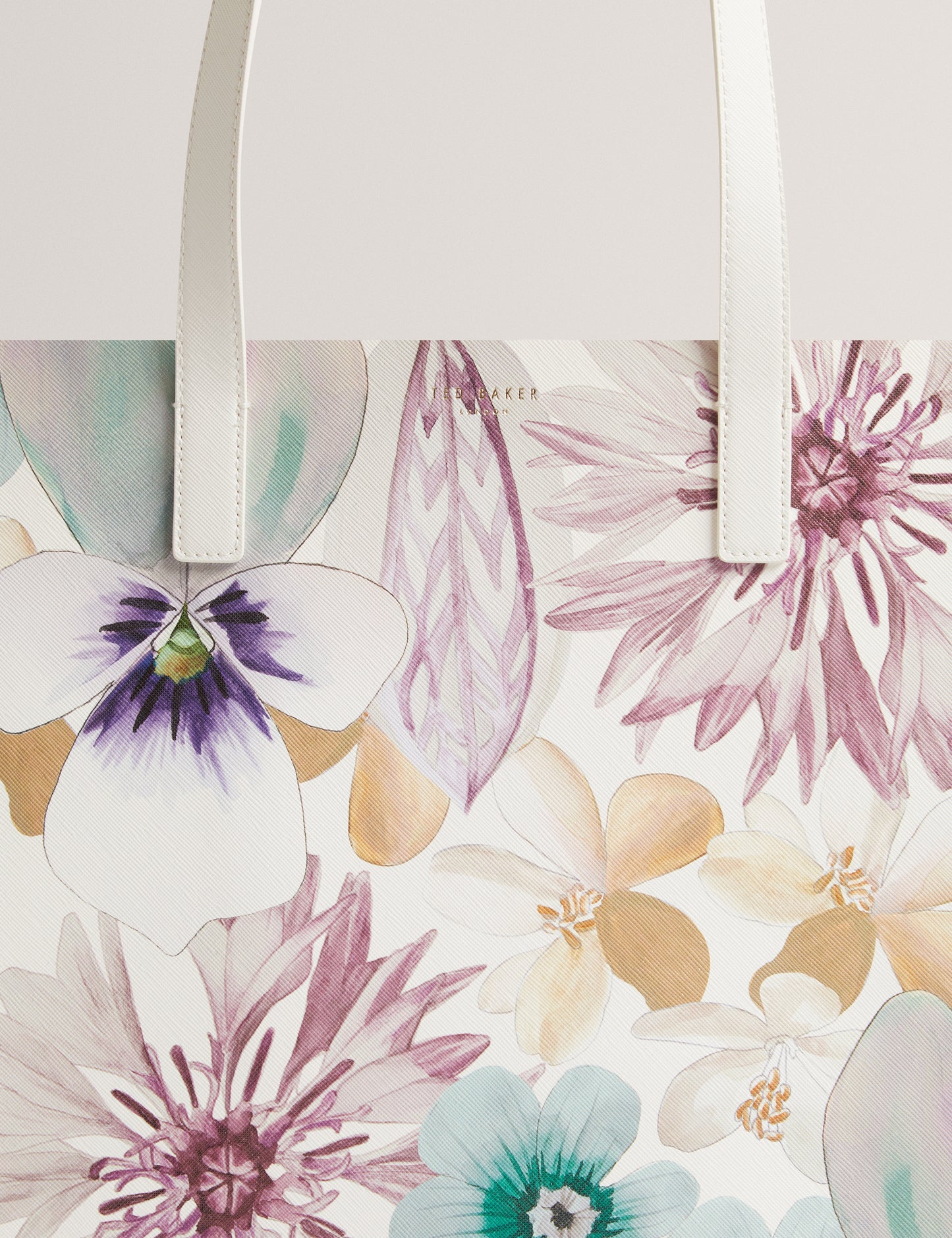HALENA: Petal Print Large Icon Bag