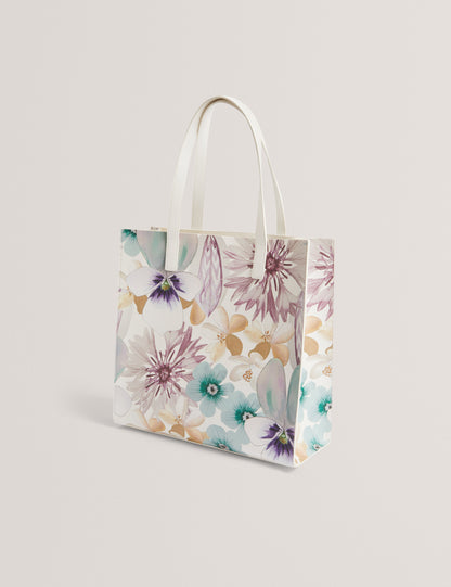 HALENA: Petal Print Large Icon Bag