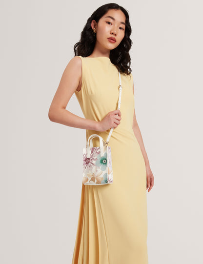 HELISI: Petal Print Mini Icon Bag