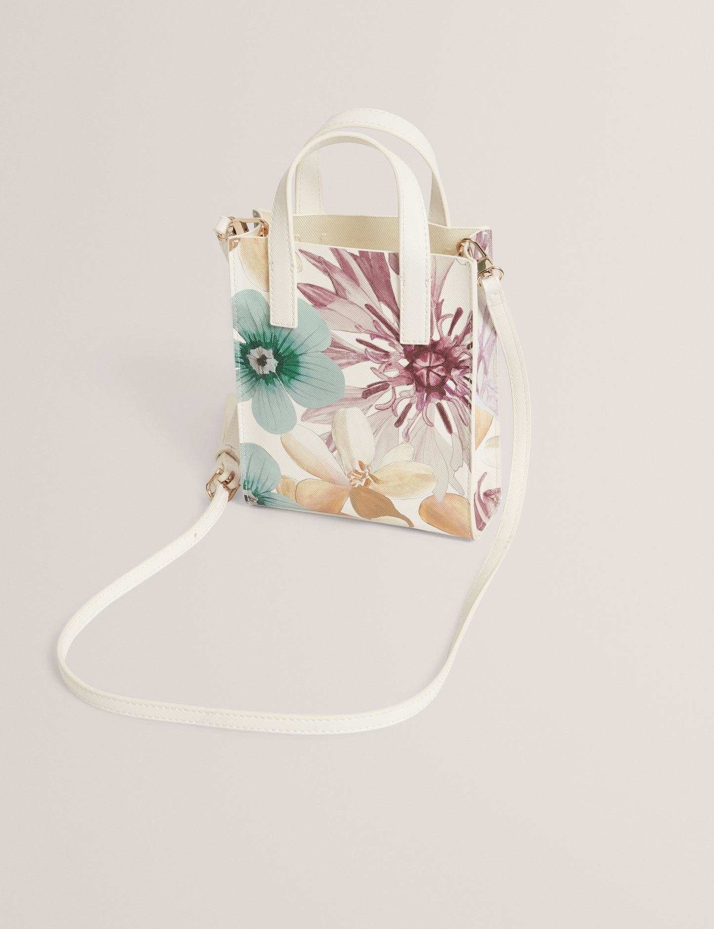 HELISI: Petal Print Mini Icon Bag