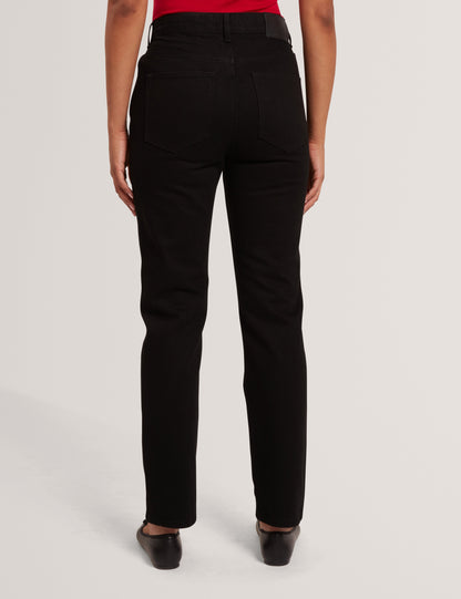 SANZAN: Mid Rise Slim Jeans