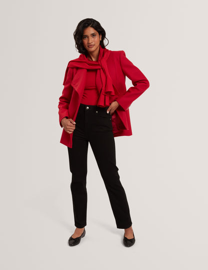 SANZAN: Mid Rise Slim Jeans