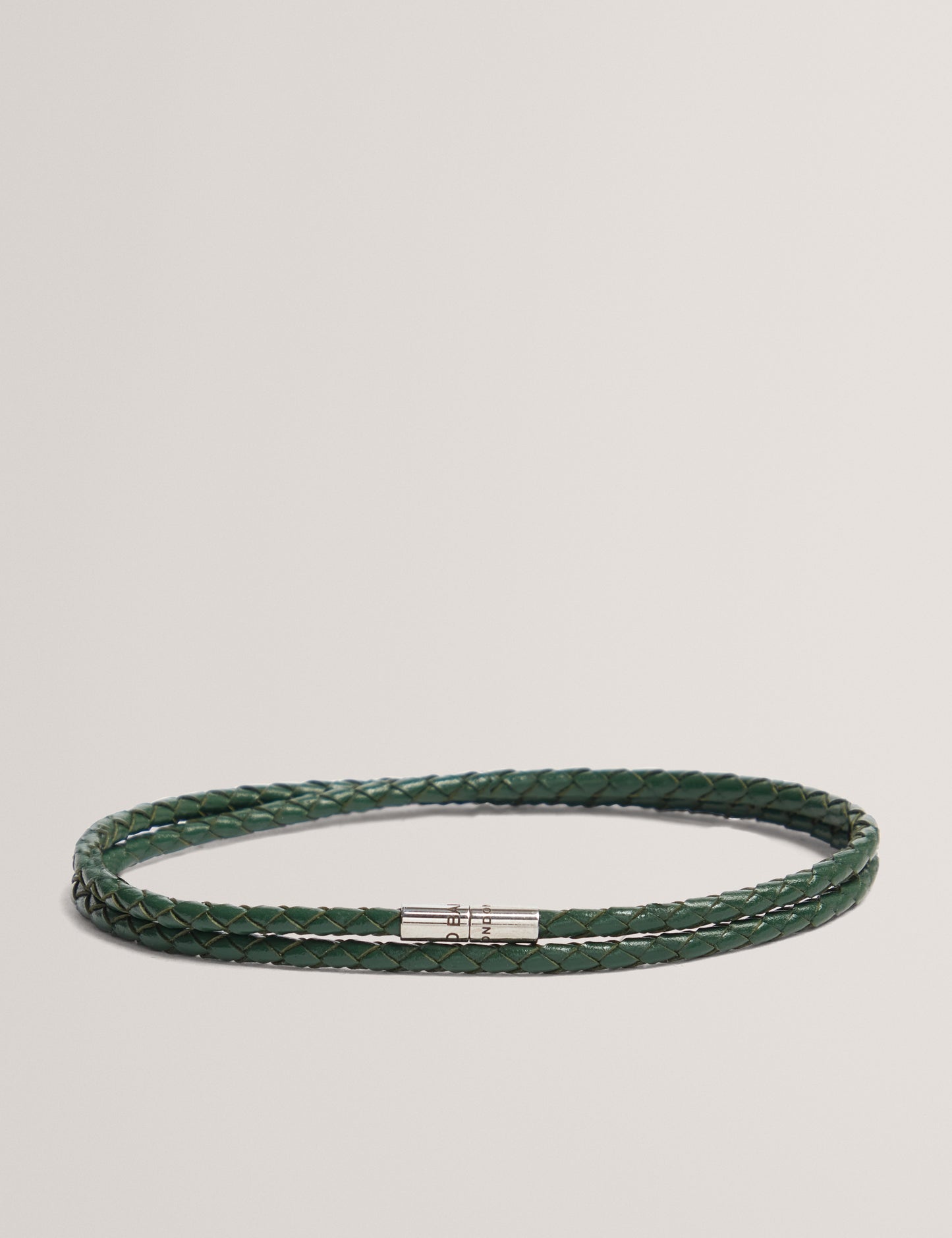 PPOUND: Woven Leather Bracelet