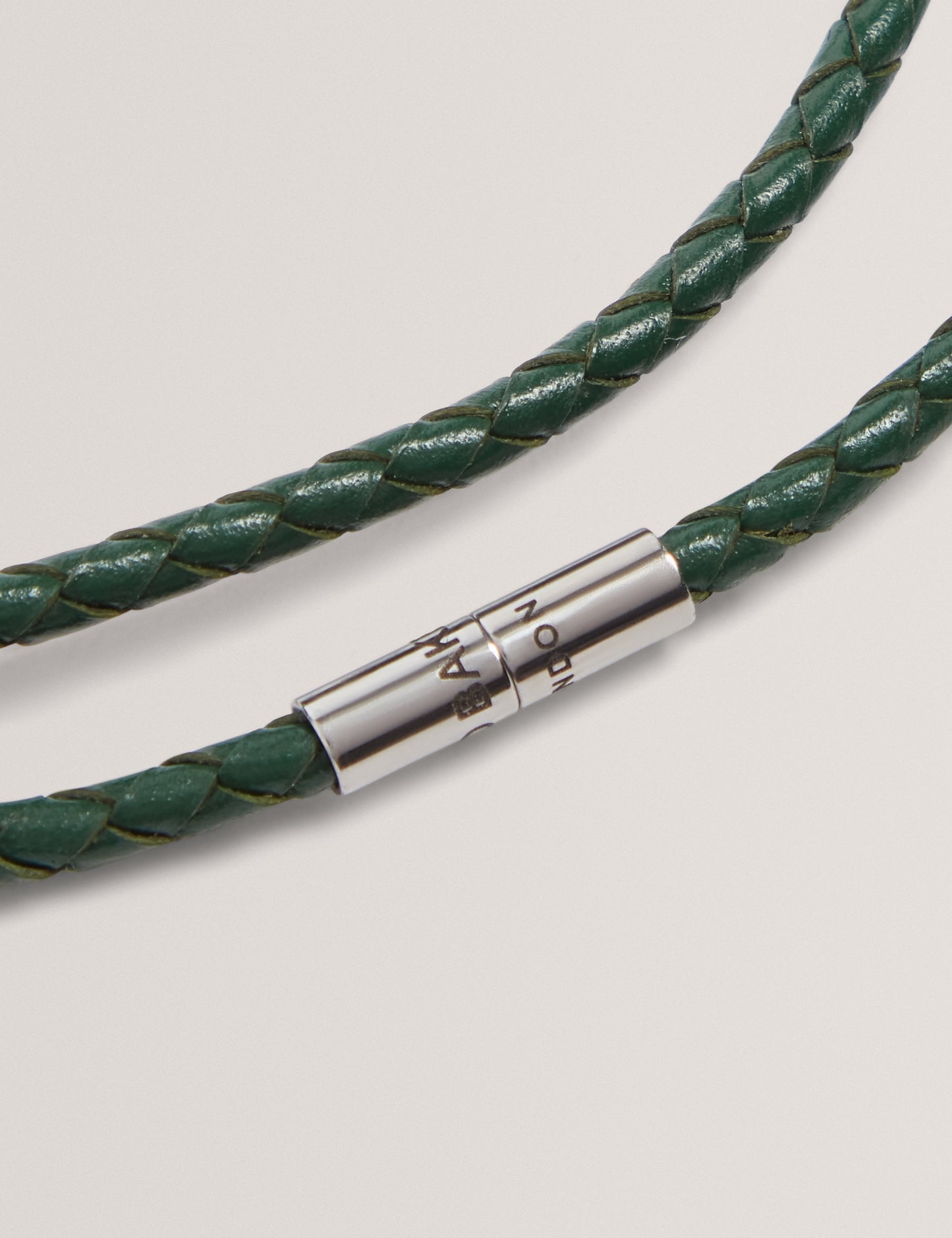 PPOUND: Woven Leather Bracelet
